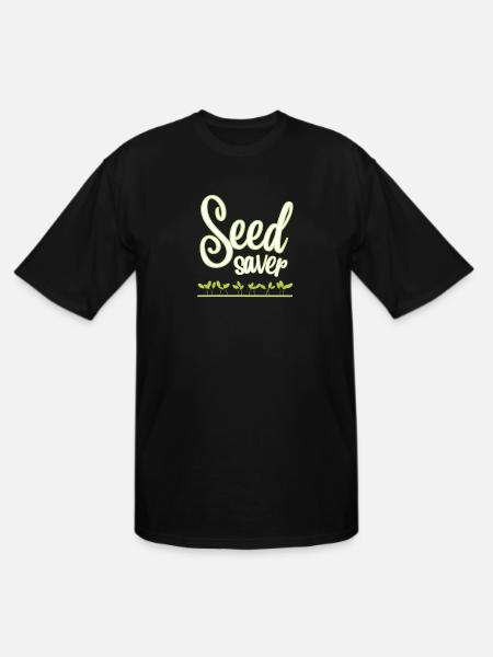 Seed Saver - Men's Tall T-Shirt - black