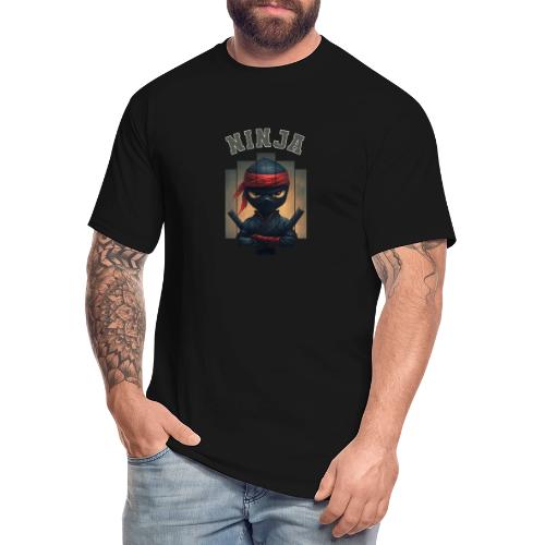 Cartoon Ninja Vibes - Men's Tall T-Shirt