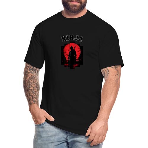 Ninja in the Shadows - Men's Tall T-Shirt