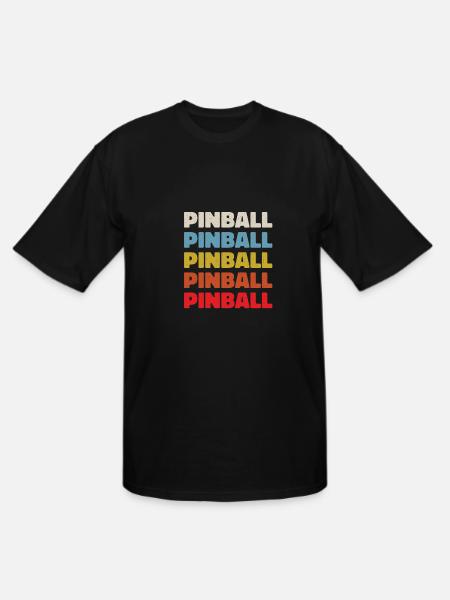 Pinball - Men's Tall T-Shirt - black