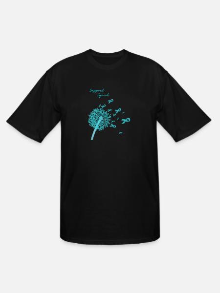 Support Squad - Men's Tall T-Shirt - black