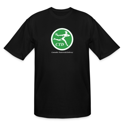 Cannabis Transworld Delivery - Green-White - Men's Tall T-Shirt