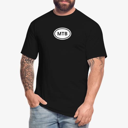 MTB Oval Logo - Men's Tall T-Shirt