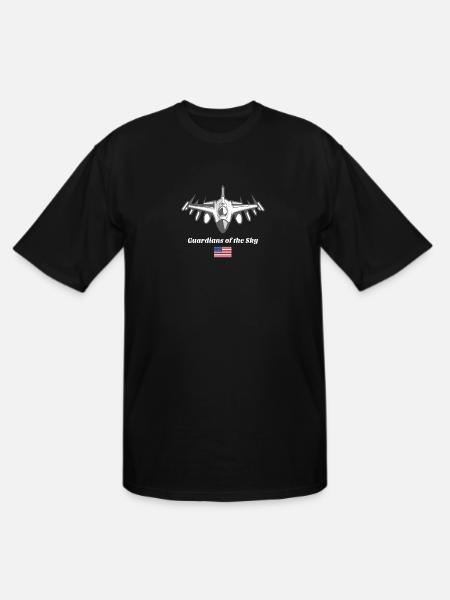 Guardians of the Sky - Men's Tall T-Shirt - black