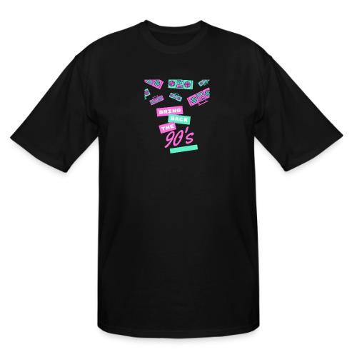 Bring Back The 90s Nostalgia Design| Retro 90s Art - Men's Tall T-Shirt