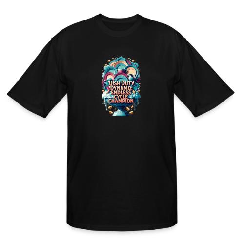 Dish Duty Dynamo T Shirt, Endless Cycle Champion - Men's Tall T-Shirt