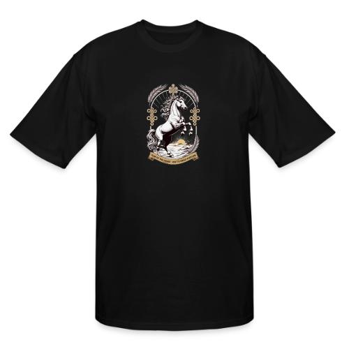 Year of the Horse Rearing T Shirt, Lunar New Year - Men's Tall T-Shirt
