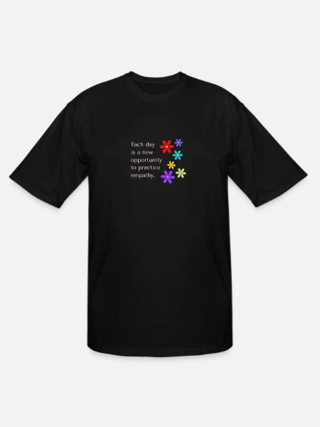 Empathy - Men's Tall T-Shirt - black