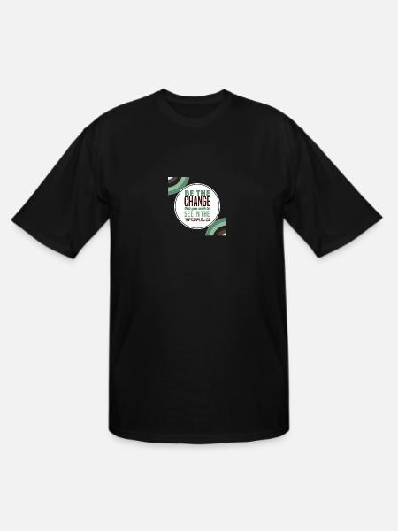 Motivational Quote - Men's Tall T-Shirt - black