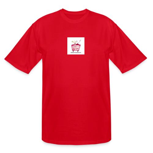 sassnsips com drinksfriendstelevision - Men's Tall T-Shirt