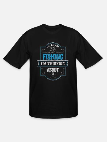 Fishing Bait Sport - Men's Tall T-Shirt - black