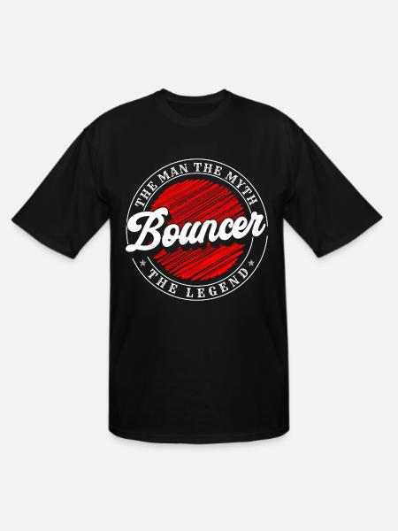Bouncer Profession Strong - Men's Tall T-Shirt - black