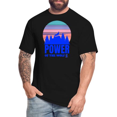 Power Of The Wolf - Men's Tall T-Shirt