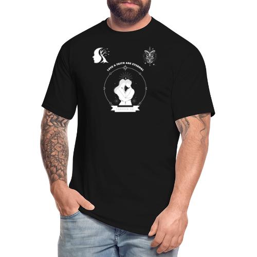 Love & Faith - Men's Tall T-Shirt