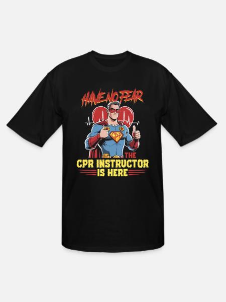 CPR Instructor Paramedic - Men's Tall T-Shirt - black