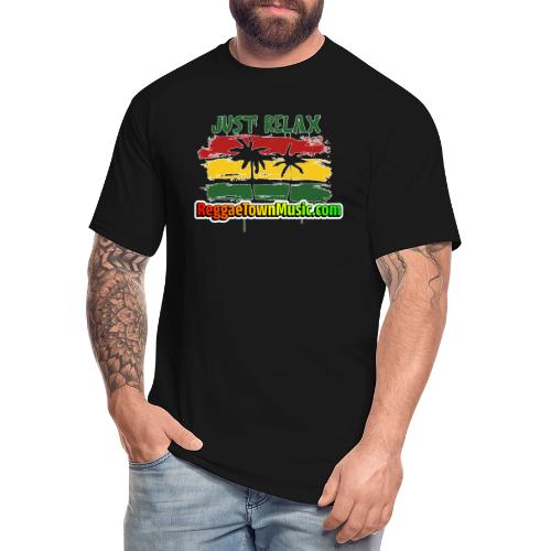 Just relax reggae rasta tropical sunset - Men's Tall T-Shirt