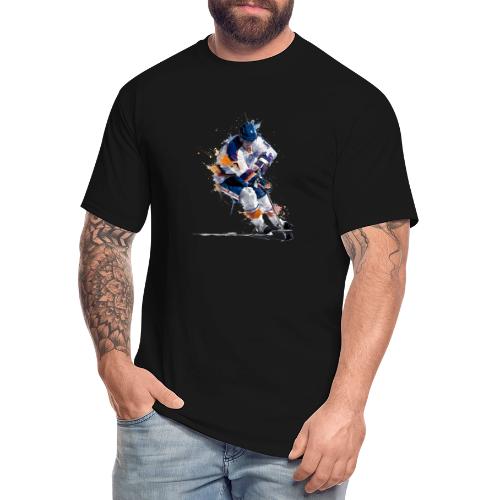 Hockey: Icy Streaks - Men's Tall T-Shirt