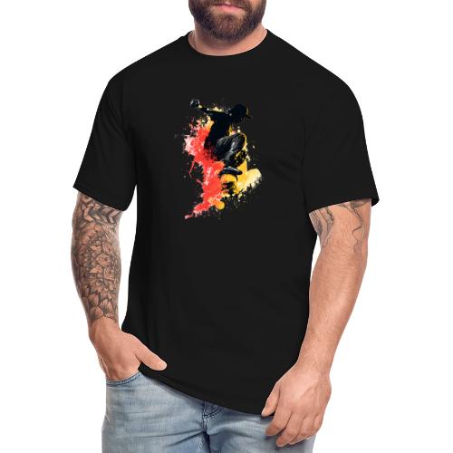 Skateboarding: Splash of Motion - Men's Tall T-Shirt