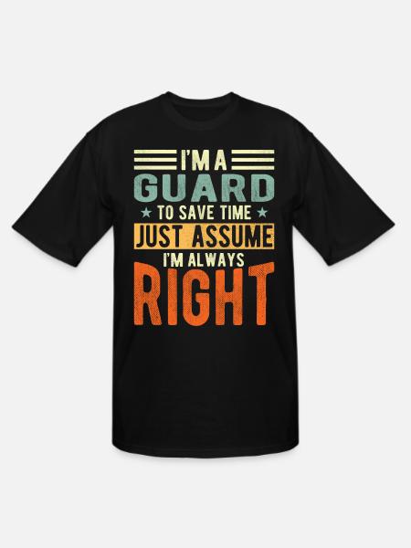 Guard - Men's Tall T-Shirt - black