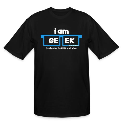 iamGEEK LOGO - Men's Tall T-Shirt