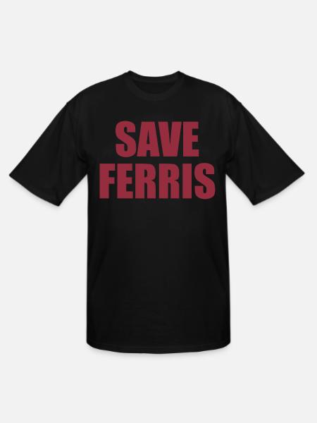 Save Ferris - Men's Tall T-Shirt - black