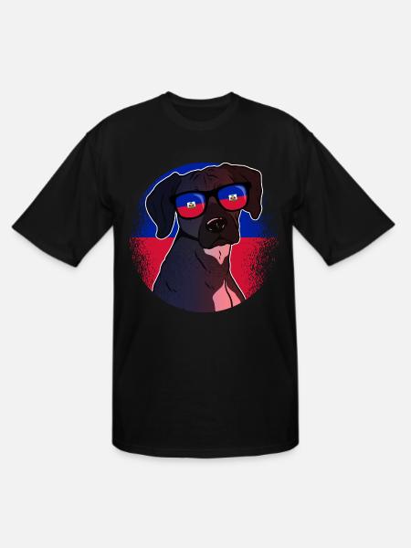 Haiti - Men's Tall T-Shirt - black