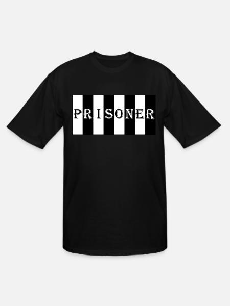PRISONER - Men's Tall T-Shirt - black