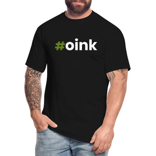 Hashtag Oink - Men's Tall T-Shirt