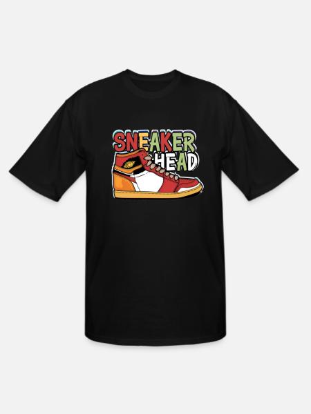 Sneaker Head - Men's Tall T-Shirt - black