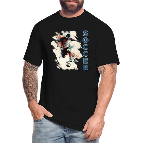 Soccer Power Move - Men's Tall T-Shirt