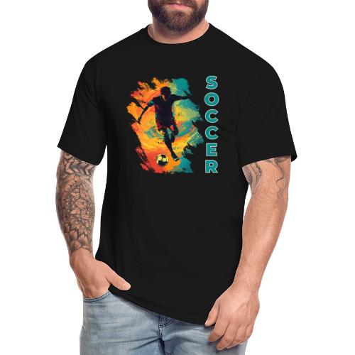 Soccer Hero Mode - Men's Tall T-Shirt