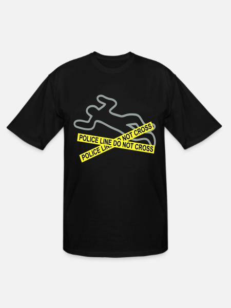 csi - Men's Tall T-Shirt - black