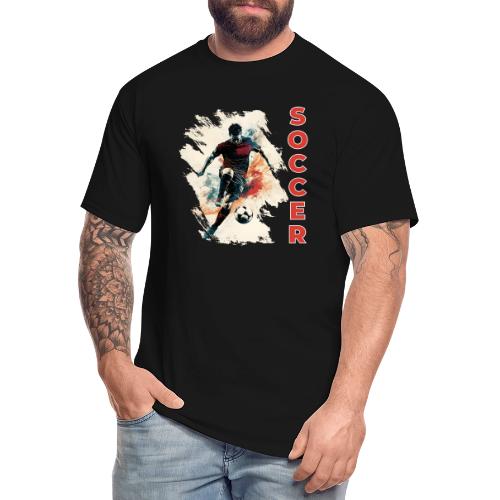 Soccer Blaze - Men's Tall T-Shirt