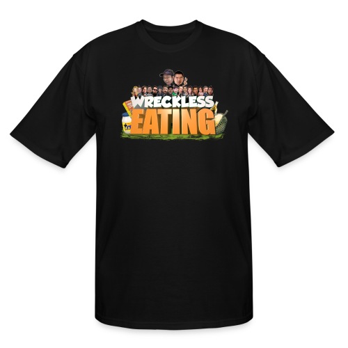 Wreckless Eating Cast Shirt 2015 png - Men's Tall T-Shirt