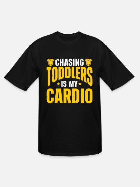 Babysitter Babysitting - Men's Tall T-Shirt - black
