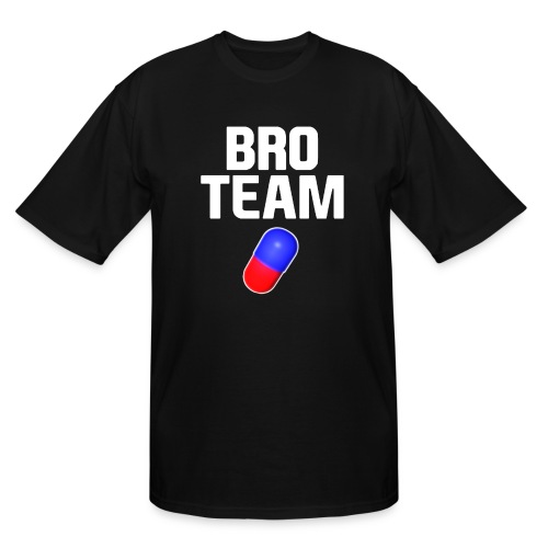 Bro Team White Words Logo Women's T-Shirts - Men's Tall T-Shirt