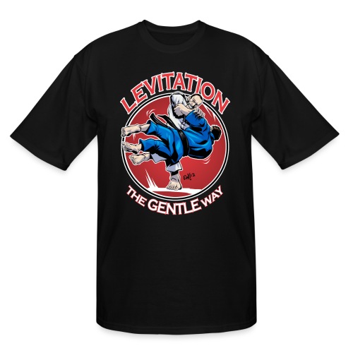 Judo Shirt - Levitation for dark shirt - Men's Tall T-Shirt