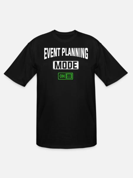 Event Planning, Event Planner - Men's Tall T-Shirt - black