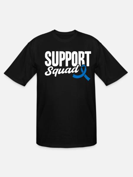 Support Squad - Men's Tall T-Shirt - black