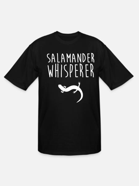 Salamander Tshirt - Men's Tall T-Shirt - black