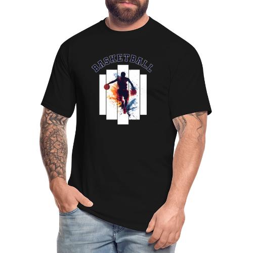Basketball Never Stops - Men's Tall T-Shirt