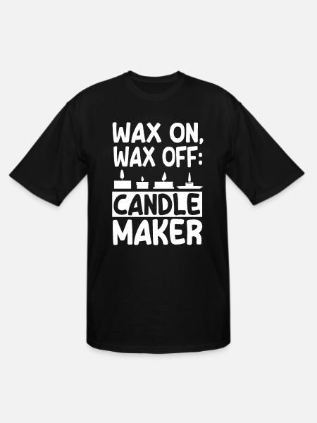 Candle Making - Men's Tall T-Shirt - black
