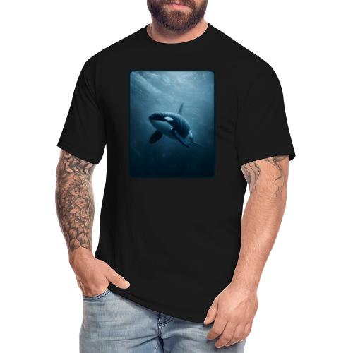 Orca Ocean Wildlife Design - Men's Tall T-Shirt