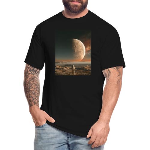 Astronaut on an Alien Moon - Men's Tall T-Shirt