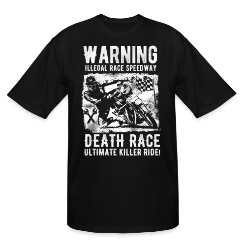 Motorcycle Death Race - Men's Tall T-Shirt