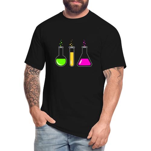 Colorful Chemistry - Men's Tall T-Shirt
