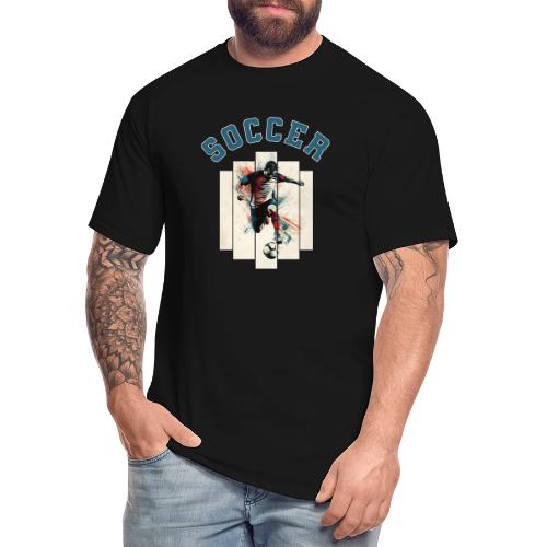 Soccer Vibes - Men's Tall T-Shirt