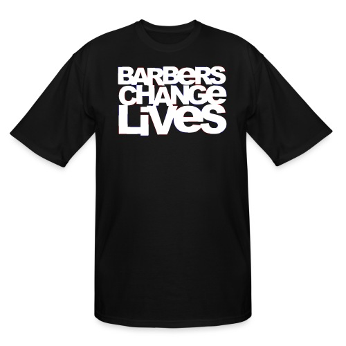 Barber Change Lives - Men's Tall T-Shirt