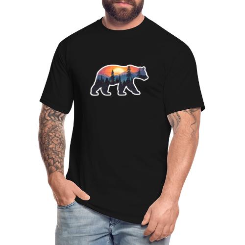 Mountain Spirit Bear - Men's Tall T-Shirt