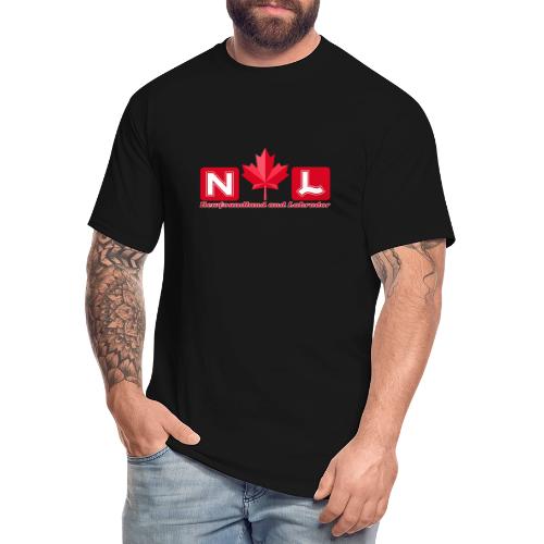 Newfoundland and Labrador, province of Canada - Men's Tall T-Shirt
